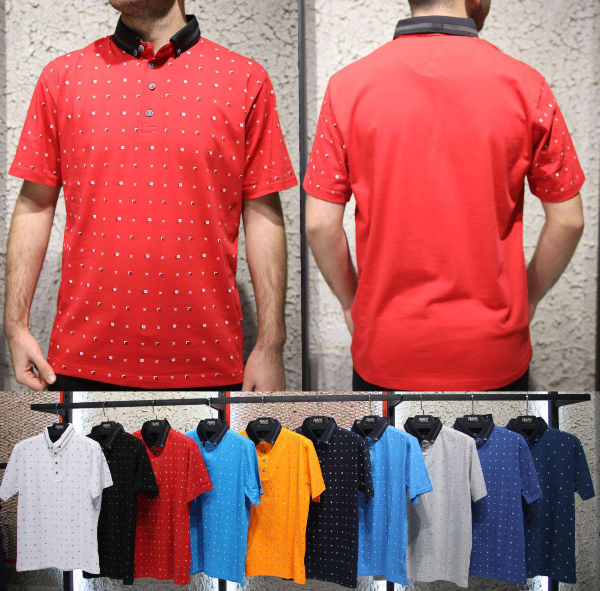 Koszulka męska Roz L-3XL, Paczka 12 szt Mix kolor